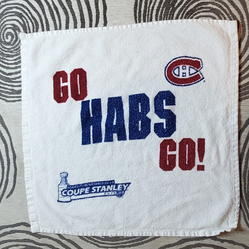 Montreal Canadien Habs Fan Facecloth